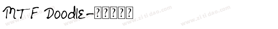 MTF Doodle字体转换